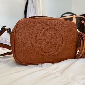 Brown crossbody purse